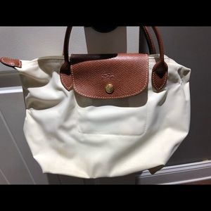 Longchamp mini nylon tote